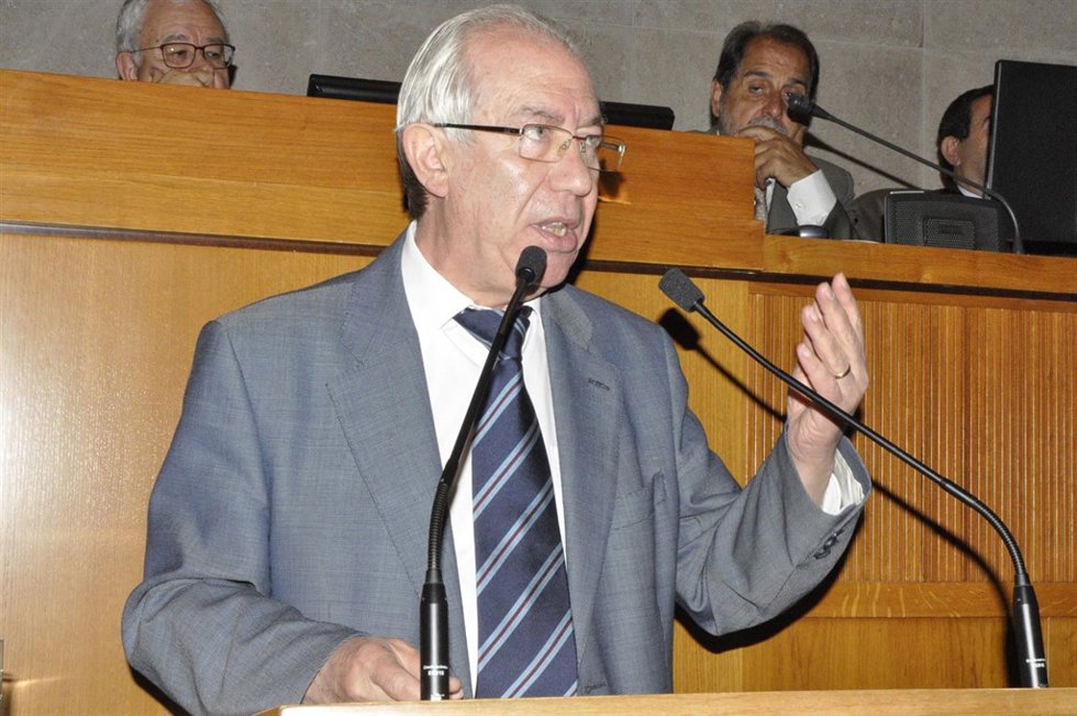 El consejero de Economía del Gobierno de Aragón, Francisco Bono.