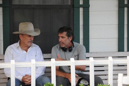 Emilio Aragón y Robert Duvall en Una noche en el viejo México