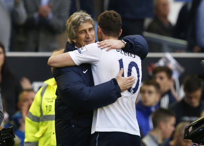 Pellegrini y Dzeko 