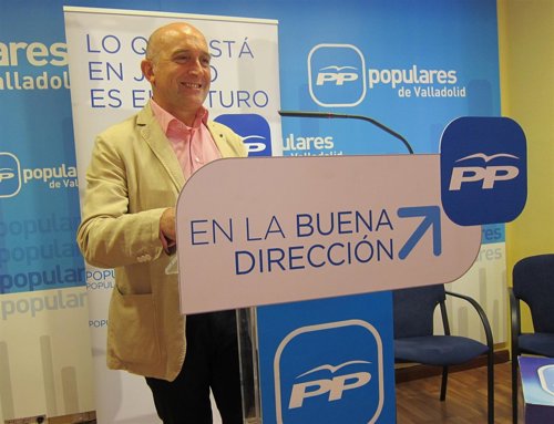 El secretario general del PP en Valladolid presenta los actos de la campaña
