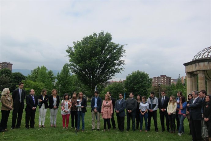 La presidenta del PP vasco, Arantza Quiroga
