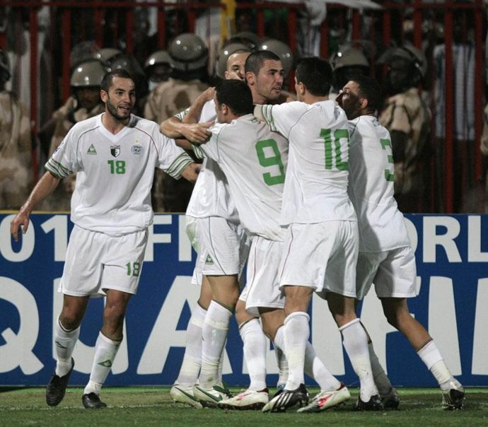 La selección de Argelia vence a la de Egipto