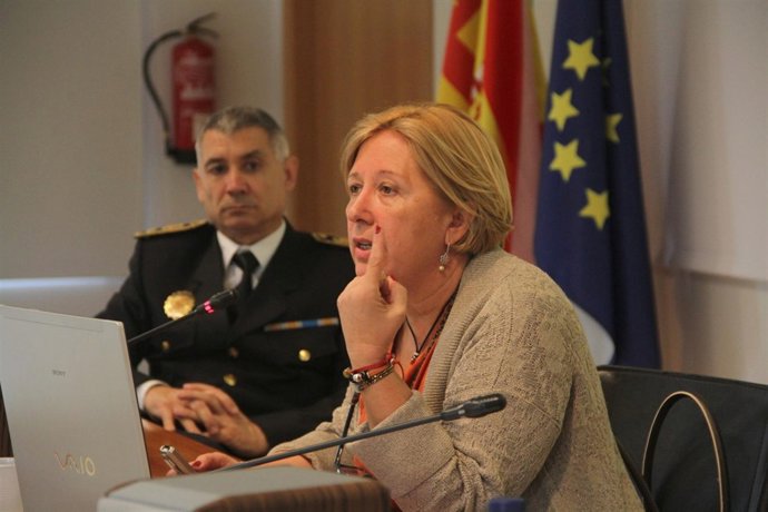 La fiscal Socorro Zaragozá durante su intervención