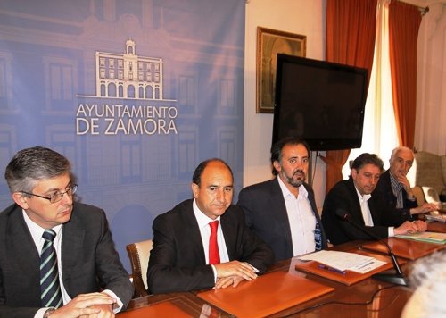 Presentación de los actos por el 150 aniversario de la llegada del tren a Zamora