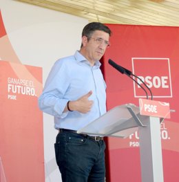 El secretario general del PSE-EE, Patxi López