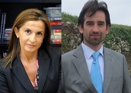 Nuria Cidoncha y José Luus Moreno  