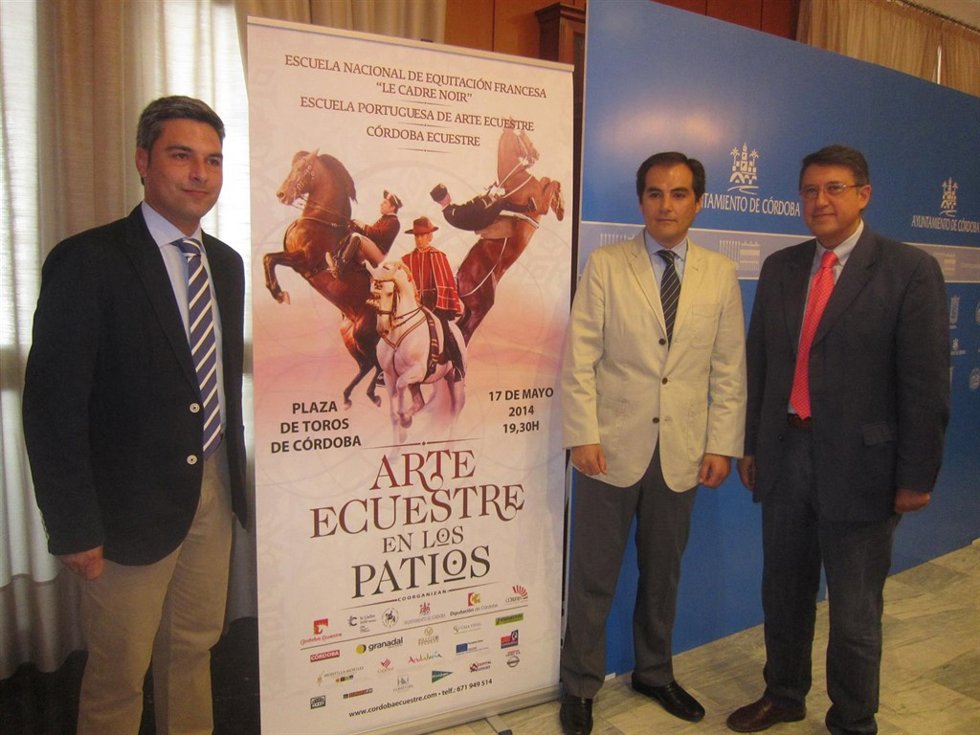 Presentación del espectáculo 'Arte ecuestre en los patios'
