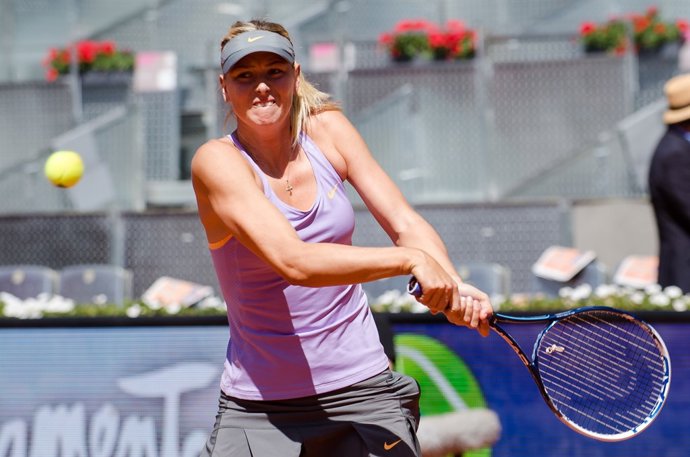 Maria Sharapova en el Mutua Madrid Open