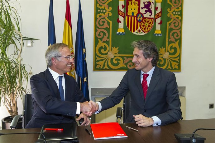 Firma del convenio de patrocinio 