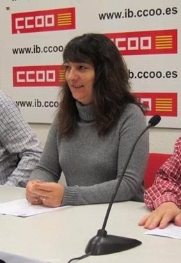 Katiana Vicens, secretaria general CCOO en Baleares