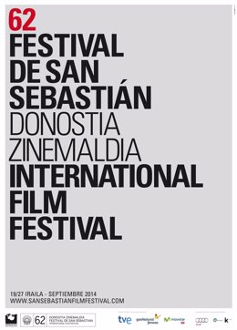 Cartel oficial de la 62 edición del Festival de San Sebastián
