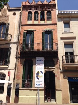 Casa Baltasar Gorina, situada en Terrassa