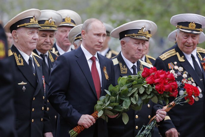 Vladimir Putin durante su visita a Sebastopol