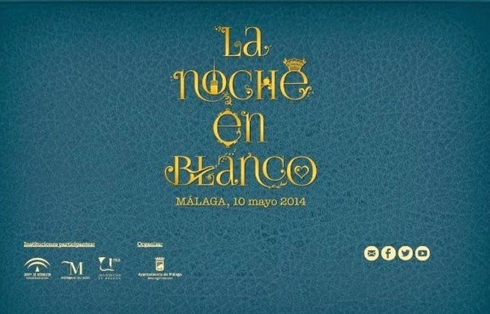 Cartel de la Noche en Blanco 2014