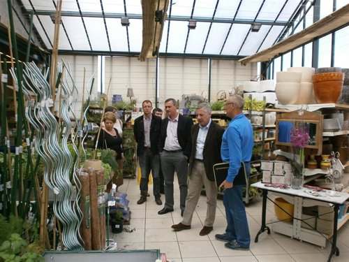 José Blanco (PSOE), de visita en la Mariña lucense