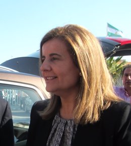 Fátima Báñez, en Almería