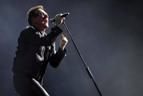 El cantante de U2, Bono