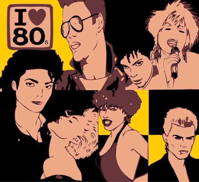 I love los 80'