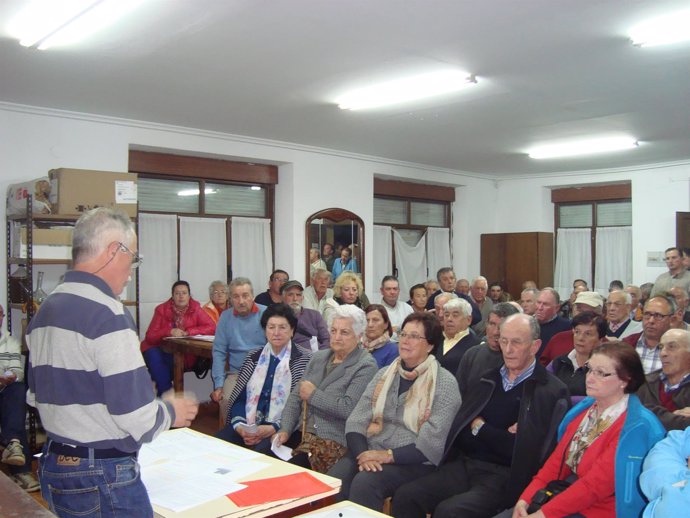 Asamblea de los afectados por Montes en Voto