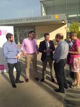 El candidato de UPyD a las elecciones europeas, Carlos Aparicio.