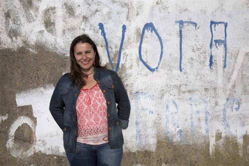 Ana Miranda, candidata del BNG en las elecciones del 25 de mayo