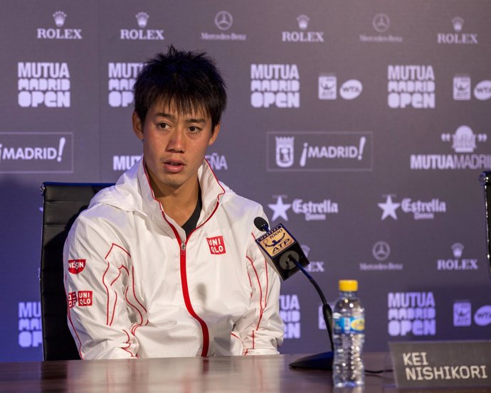 El tenista japonés Kei Nishikori