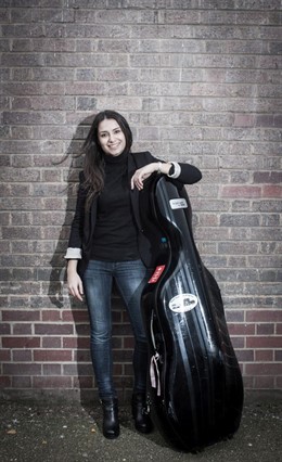 La violonchelista Ana Laura Iglesias