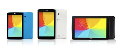Nuevas tabletas G Pad de LG