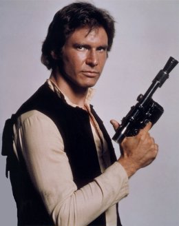 Harrison Ford es Han Solo en Star Wars