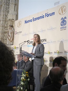 La ministra de Fomento, Ana Pastor