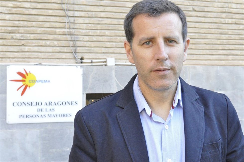 El candidato de UPyD Carlos Aparicio.