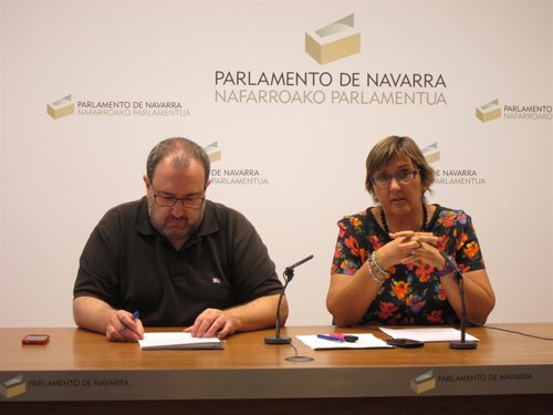 José Miguel Nuin y Marisa de Simón.
