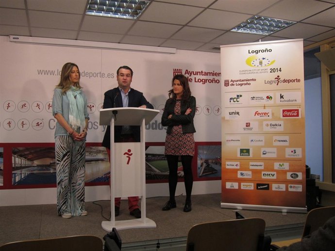 Merino en la presentación de los galardones