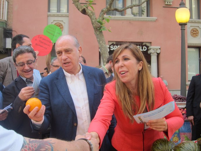 E.Millo, Jorge Fernández y Alicia Sánchez Camacho, PP