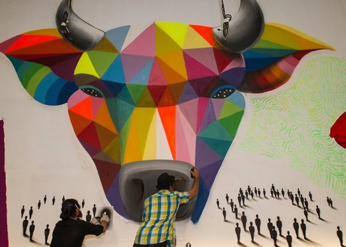 EL ARTE URBANO IRRUMPE BAJO LOS TENDIDOS DE LA PLAZA DE LAS VENTAS
