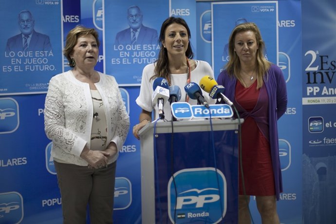 Celia Villalobos (PP) en Ronda 