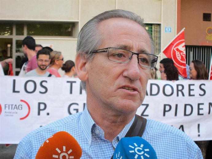 El delegado sindical de UGT en Pérez Giménez, José Ruiz