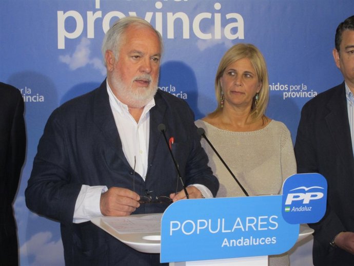 Miguel Arias Cañete, candidato del PP a las elecciones europeas