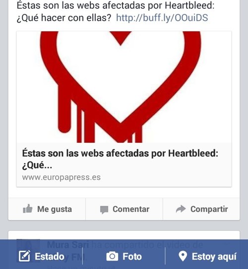 Facebook le da un cambio radical su aplicación Android al estilo Twitter