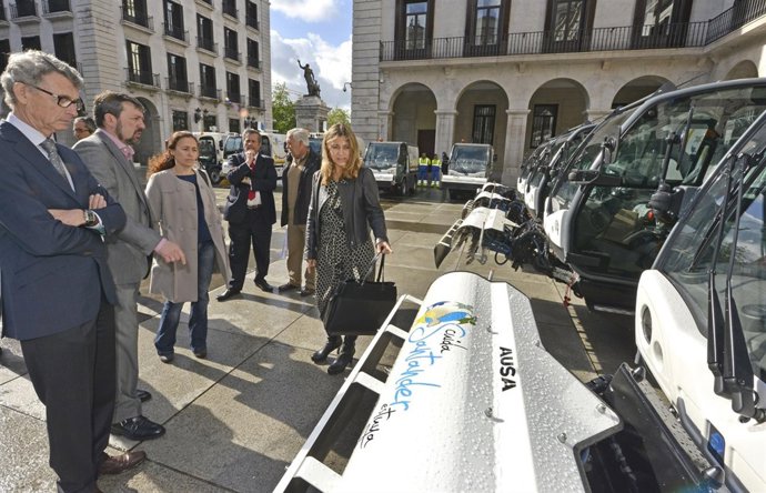 Nueva maquinaria del servicio de limpieza