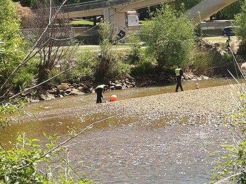 Búsqueda en el río Isabel Carrasco