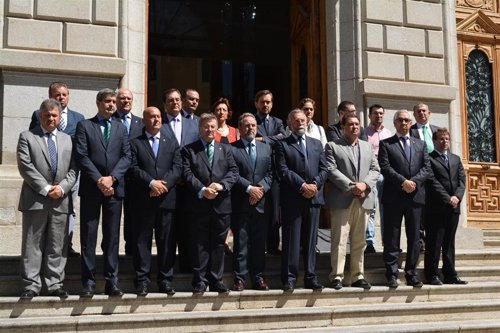 Minuto de silencio por Carrasco