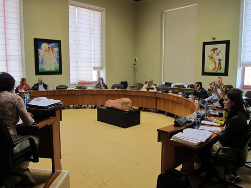 Comisión Institucional en el Parlamento de Galicia