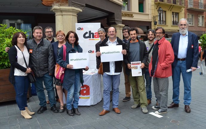 CHA este martes en Teruel presentando la coalición Primavera Europea