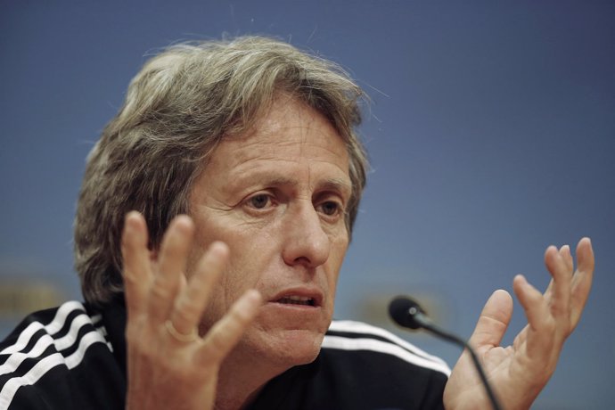 El entrenador del Benfica Jorge Jesús