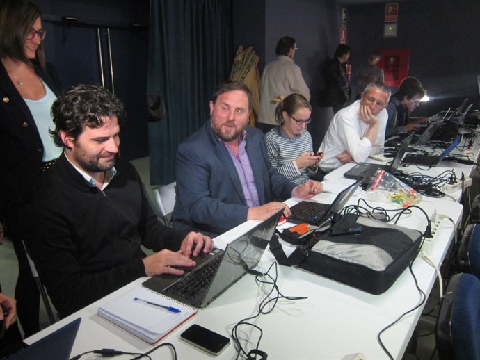 El líder de ERC Oriol Junqueras