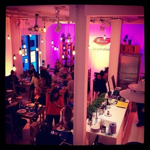 Restaurante pay-by-picture de Londres Instagram