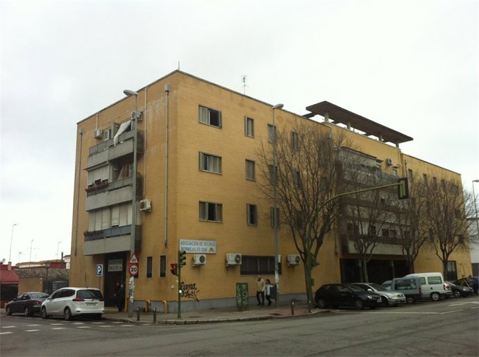 Viviendas en la avenida de Reino Unido en Bermejales