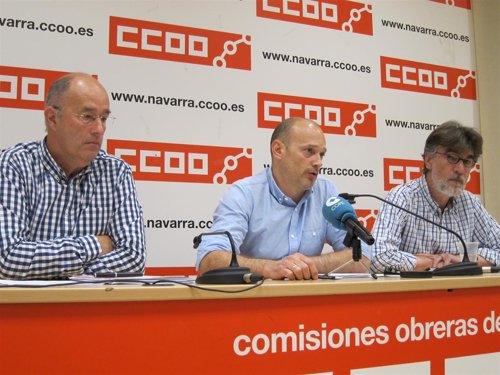 Ricardo Jimeno, Raúl Villar y Chechu Rodríguez.