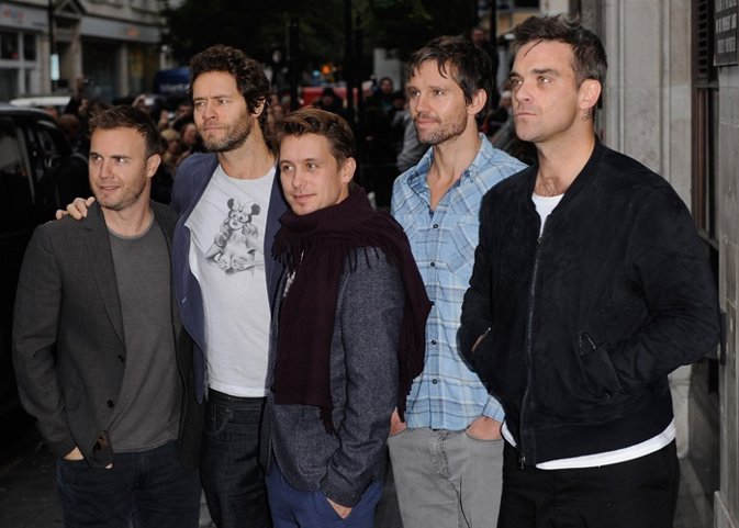  Gary Barlow , Howard Donald, Mark Owen, Jason Ora